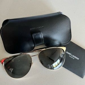 YSL Aviator-Style Sunglasses
